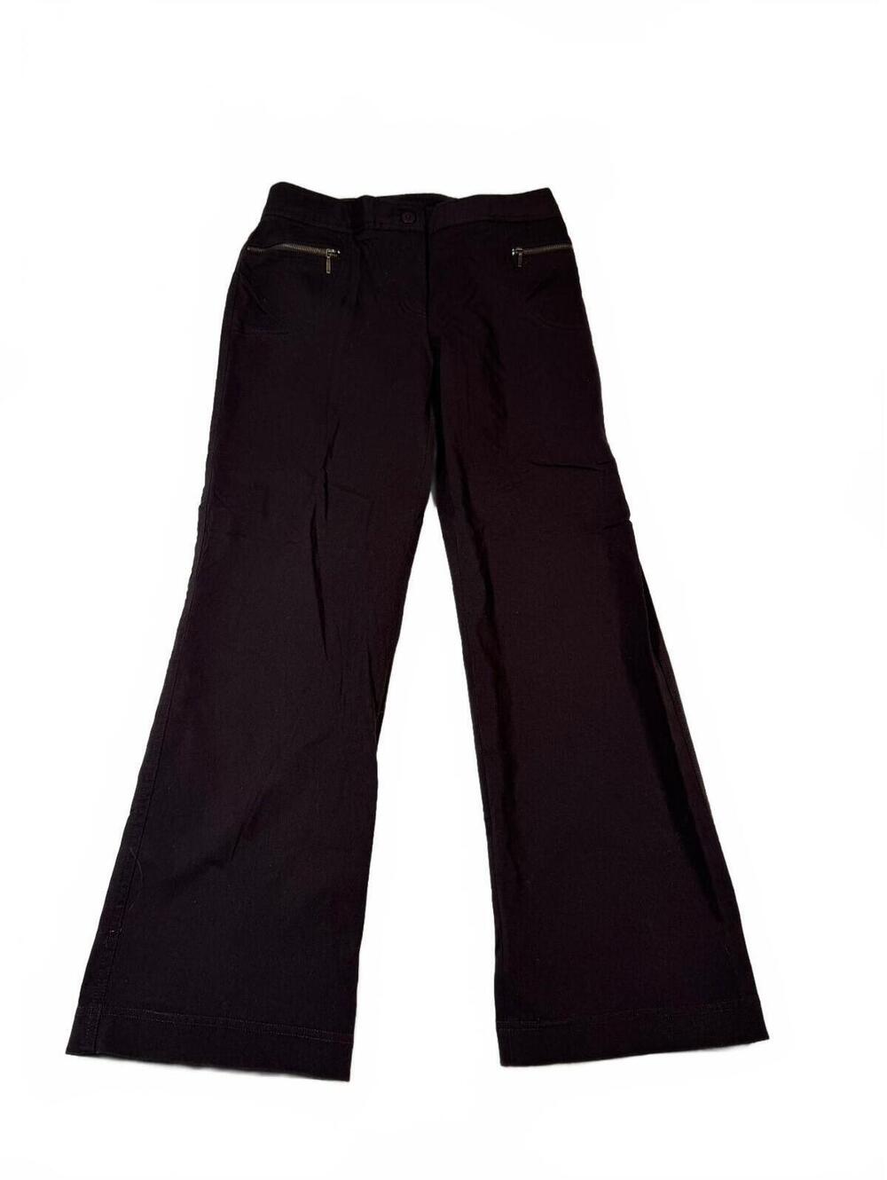 Y2K Dalia Brown Low Rise Flare Bootcut Trouser Pants Size 6 Petite